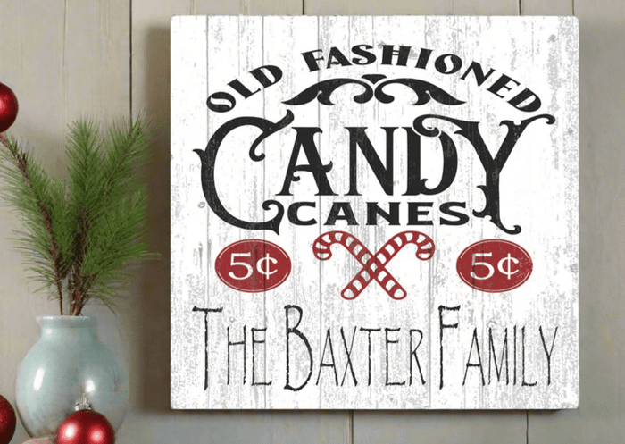 Old Fashioned Christmas Sign