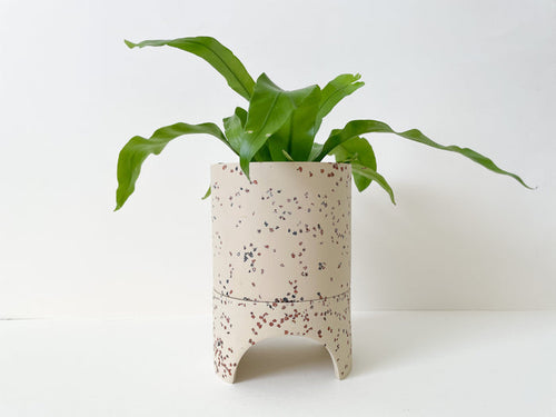 Capra Designs Archie Pot - Fossil Terrazzo