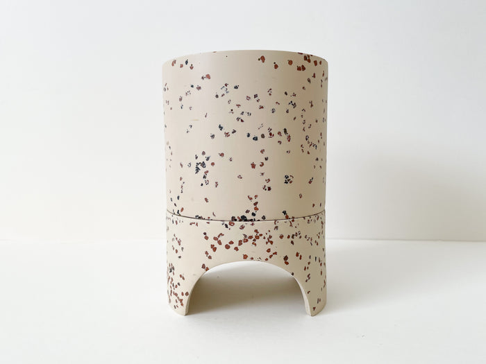Capra Designs Archie Pot - Fossil Terrazzo