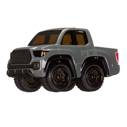Model of a gray off-road truck on a white background