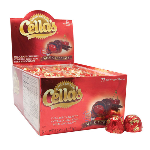 Cella's Cherries Milk Chocolate - 72ct