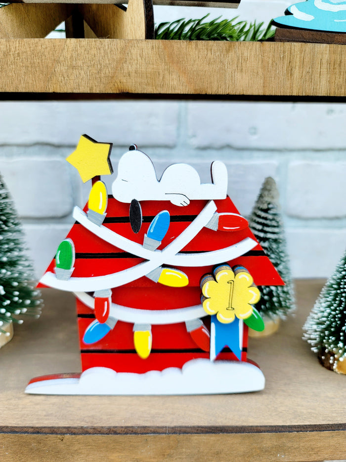 Charlie Brown Christmas Tiered Tray Set- wholesale