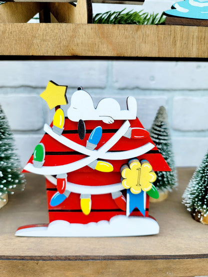 Charlie Brown Christmas Tiered Tray Set- wholesale