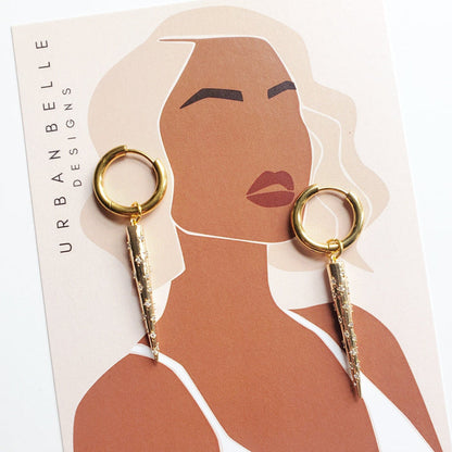 Charmed Statement Earrings - 2 in 1