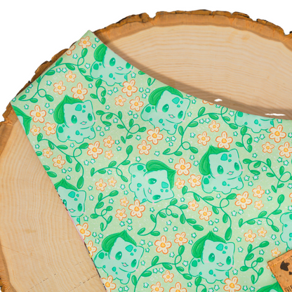 Chibi Frog Poke Floral - Bandana