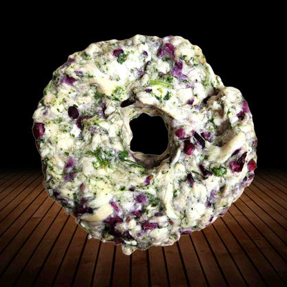 Chicken Donuts Freeze Dried Donuts hand made with Chicken and Veggies - Dog.Dog.Cat.