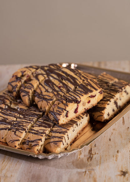 Chocolate Drizzled Biscotti - Bakery pick up