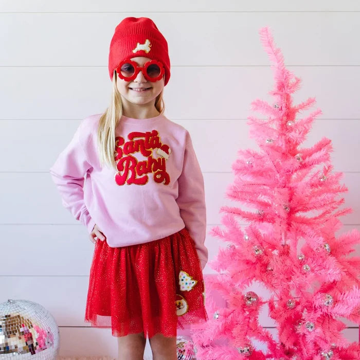 Christmas Patch Tutu (FINAL SALE)