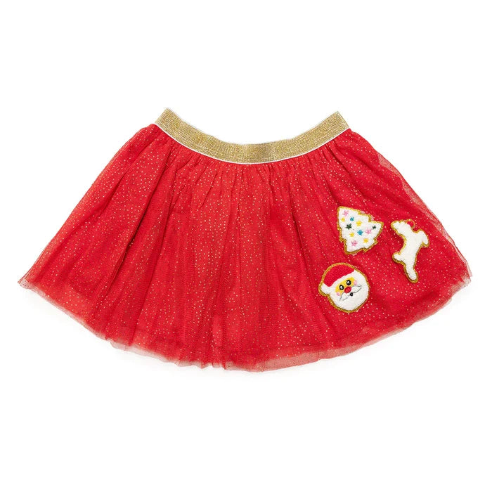 Christmas Patch Tutu (FINAL SALE)