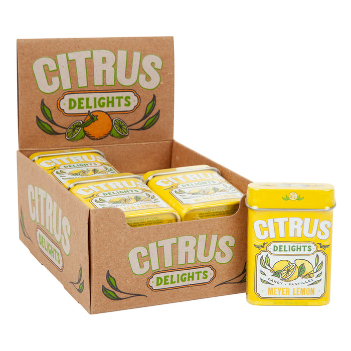 Citrus Delights Meyer Lemon Candy - 12 Count