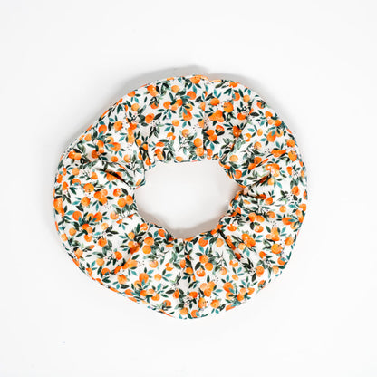 Clementine - Organic Cotton Knit Scrunchie