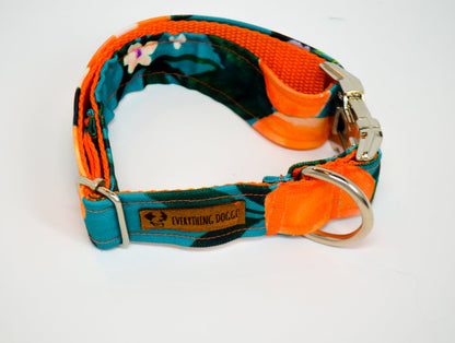 Clementine Eco Canvas Dog Collar