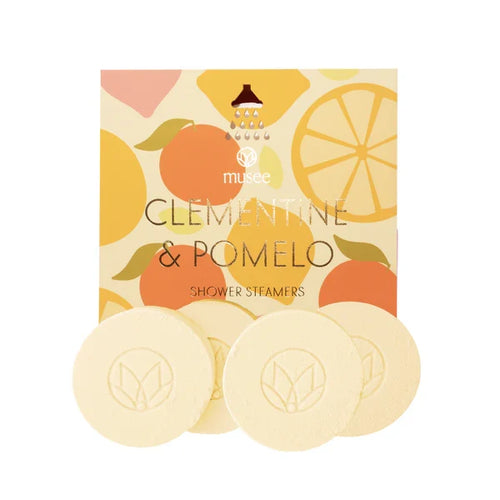 Clementine & Pomelo Shower Steamers by Musee