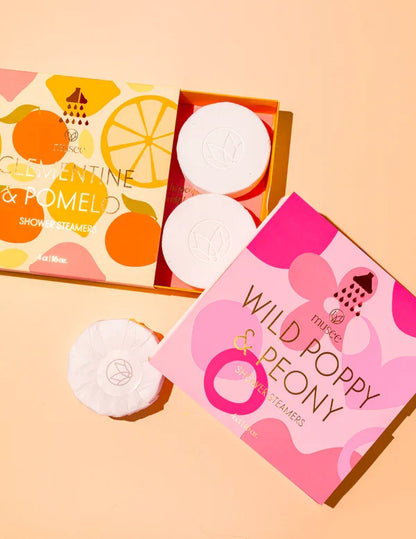 Clementine & Pomelo Shower Steamers by Musee