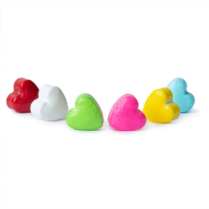 Clever Candy Dextrose Rainbow Hearts - 10lbs