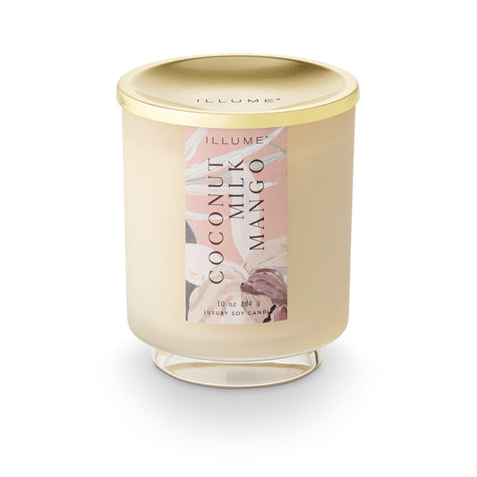 Coconut Milk Mango Signature Glass Candle