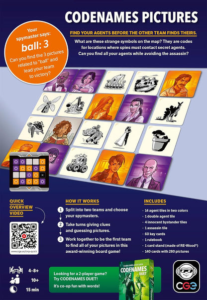 Codenames Pictures 2.0