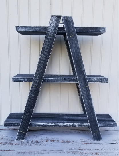 Collapsible Ladder Shelf/Tiered Tray