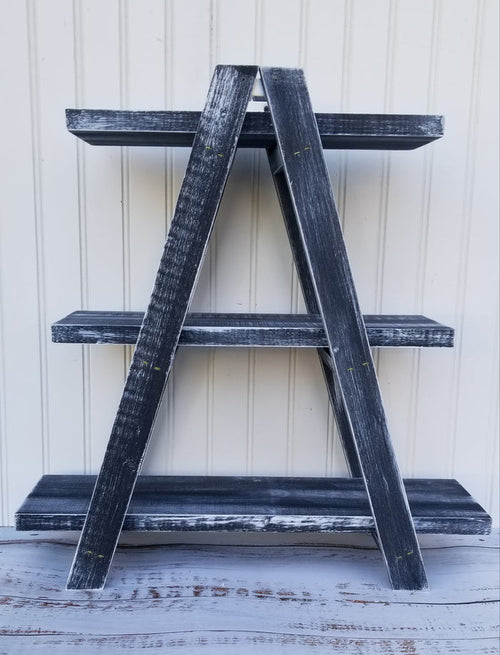 Collapsible Ladder Shelf/Tiered Tray