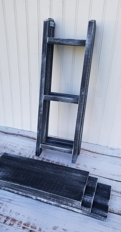 Collapsible Ladder Shelf/Tiered Tray