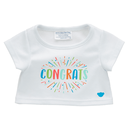 Colourful Congrats T-Shirt - Build-A-Bear Workshop Australia