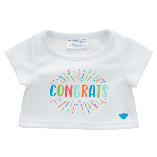 Colourful Congrats T-Shirt - Build-A-Bear Workshop Australia