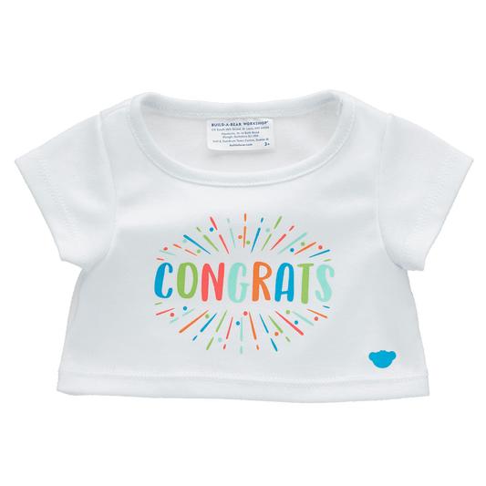 Colourful Congrats T-Shirt - Build-A-Bear Workshop Australia