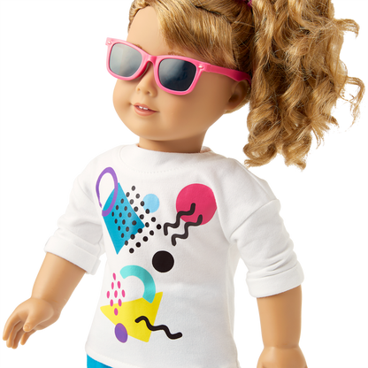 Courtney’s™ Graphic Sweatshirt for 18-inch Dolls (Historical Characters)