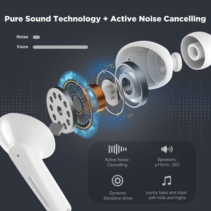 COWIN BT618 Wireless Earbuds, Active Noise Cancelling Headphones Cowinaudio