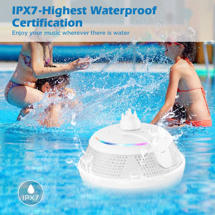 COWIN Whale IPX7 Waterproof Bluetooth Fountain Speaker Cowinaudio