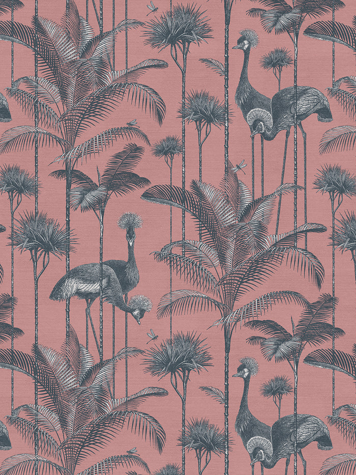 Crane Fonda 'Coral' Recycled Velvet