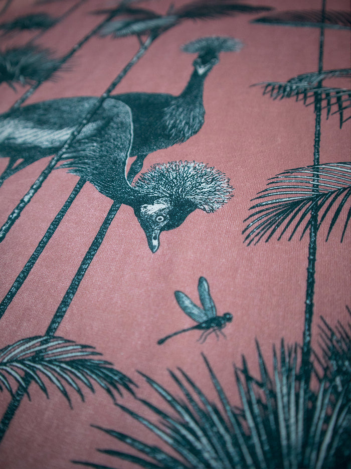 Crane Fonda 'Coral' Recycled Velvet