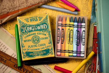 Crayon Playing Cards by Kings Wild Project Playing Cards by Kings Wild Project