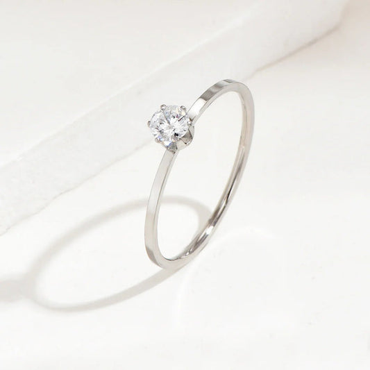 Crystal Dainty Ring