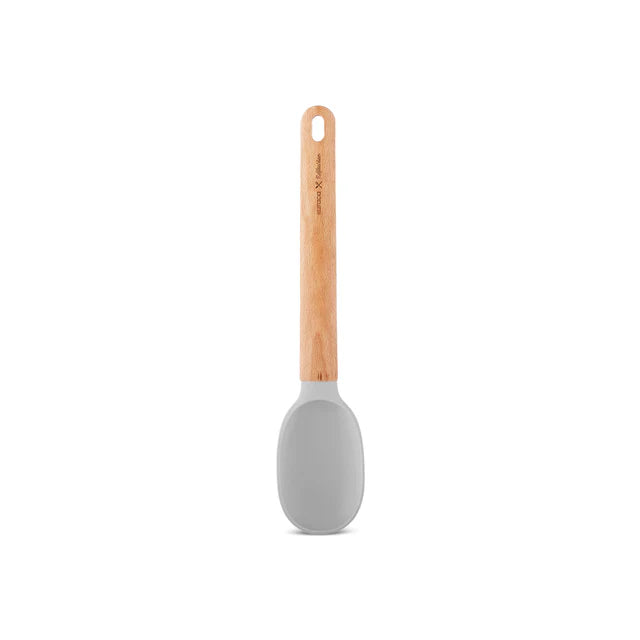 Cuillère de service en silicone Karaca X Refika avec manche en bois