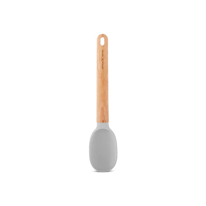 Cuillère de service en silicone Karaca X Refika avec manche en bois