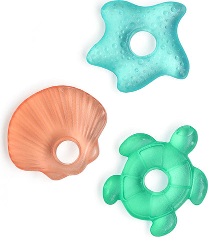 Cutie Coolers™ - Water-filled Teether (Seaside (3-Pack) )