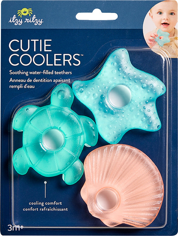 Cutie Coolers™ - Water-filled Teether (Seaside (3-Pack) )