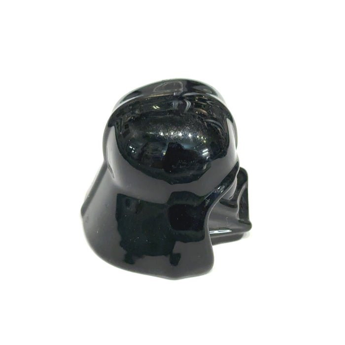 Darth Vader Black Obsidian Carving  | 2 Sizes | Hidden Jewel