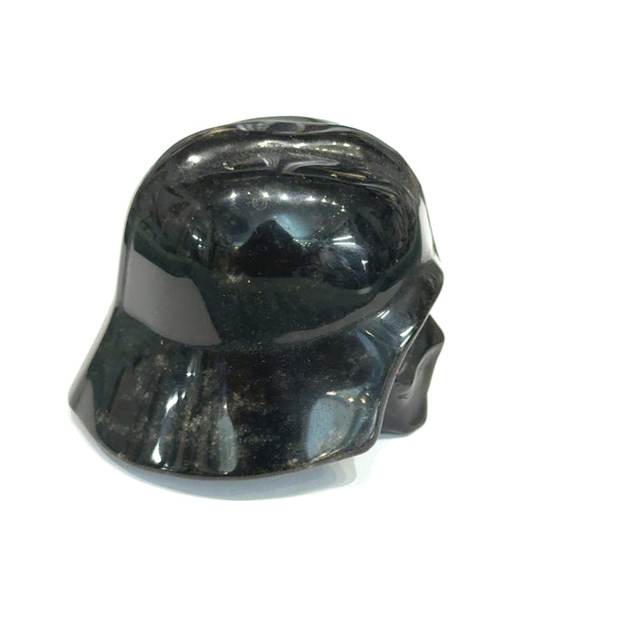 Darth Vader Black Obsidian Carving  | 2 Sizes | Hidden Jewel