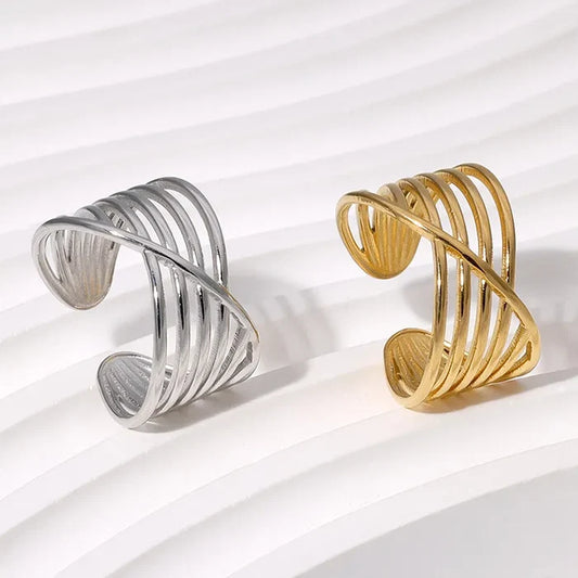 Deco Open Ring
