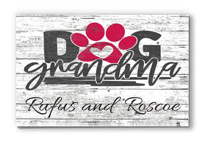 dog grandma sign