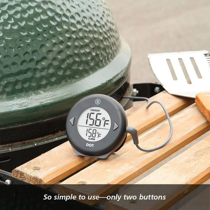 DOT Simple Alarm Thermometer ThermoWorks Indigo Pool Patio BBQ