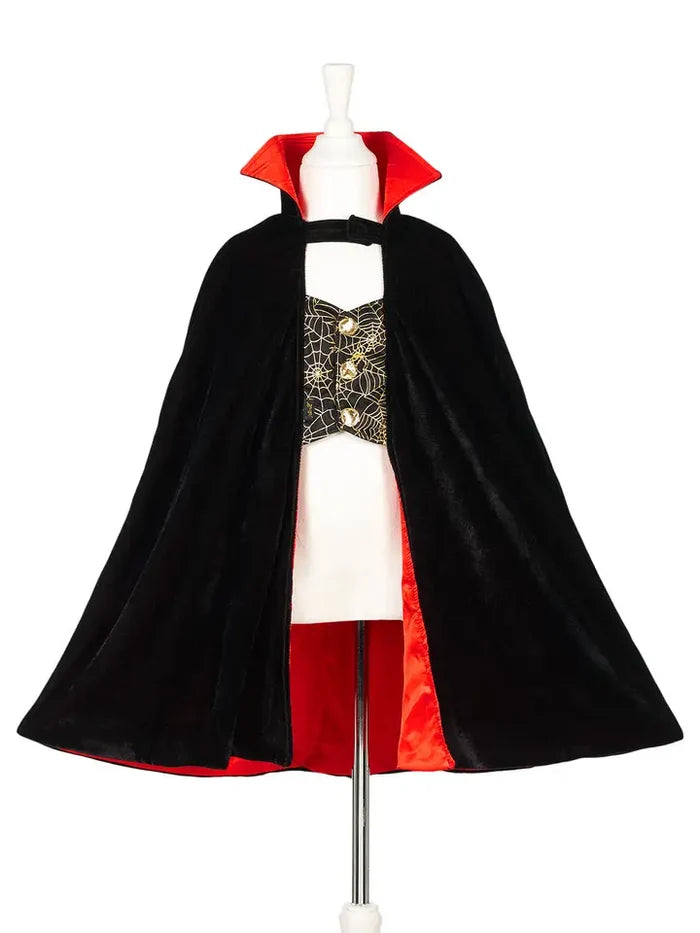 Dracula Cape & Teeth Costume