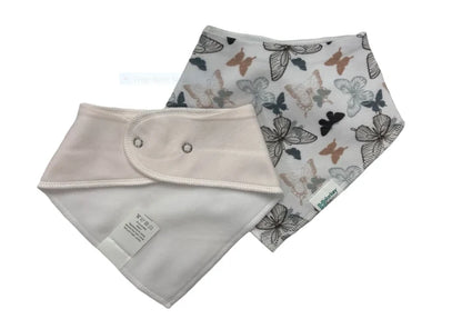 Dribble Bib Butterflies Set