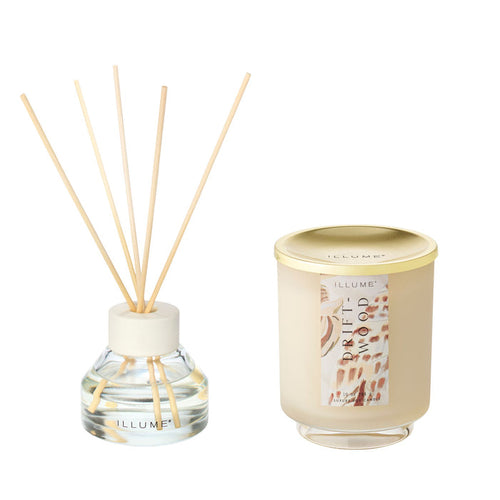 Driftwood Diffuser + Signature Glass Set