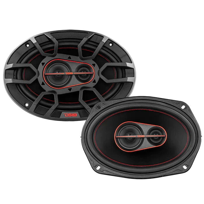 DS18 6x9" 4-Way Coaxial Speakers 60 Watts Rms 4-Ohm