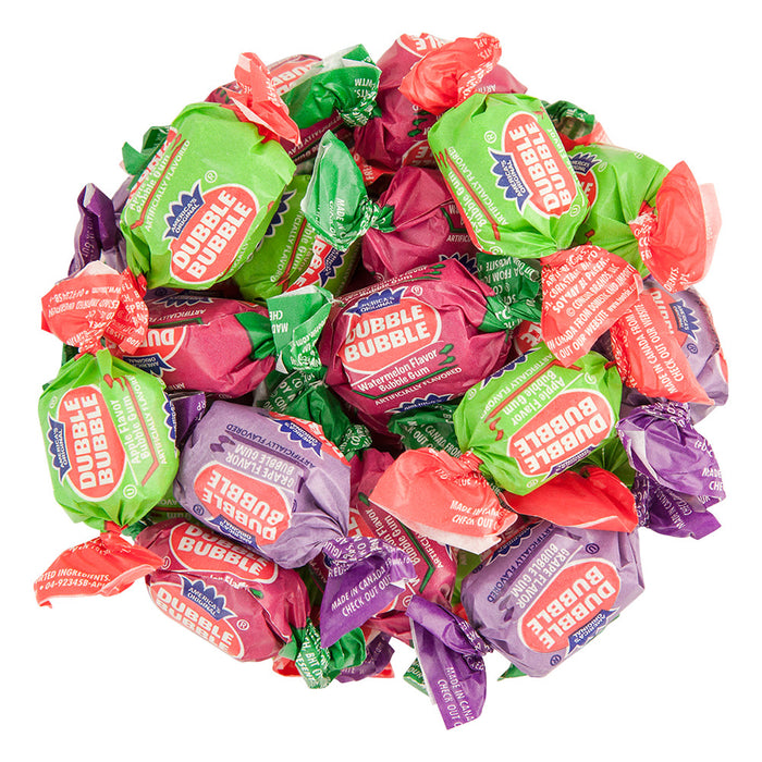 Dubble Bubble Gum 3 Flavor Twist - 5lbs