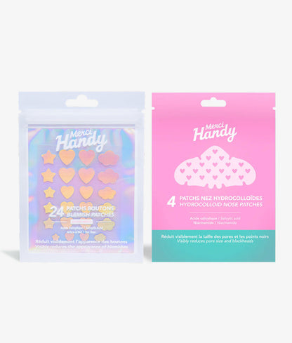 DUO Patchs Nez + Boutons Holo