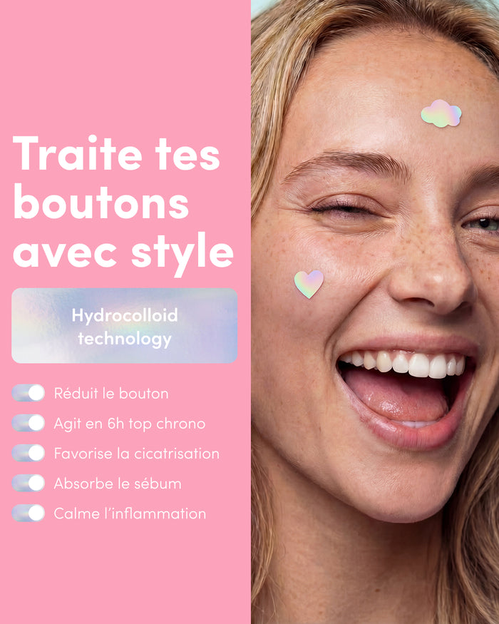 DUO Patchs Nez + Boutons Holo